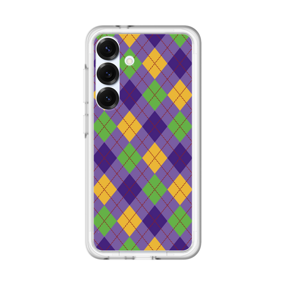 スリムプロテクションプレミアムケース［ Argyle - Purple ］