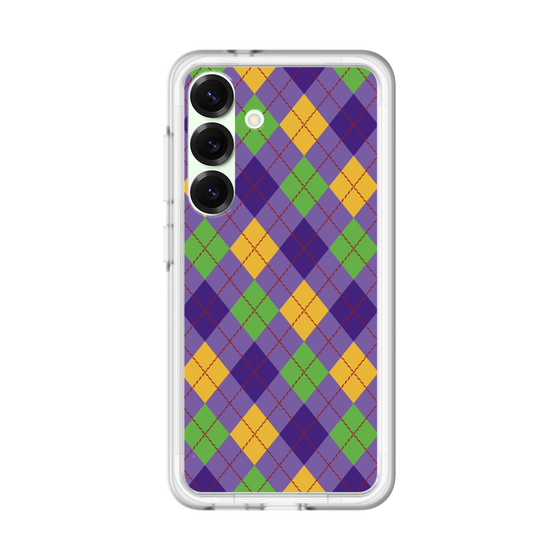 スリムプロテクションプレミアムケース［ Argyle - Purple ］