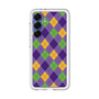 スリムプロテクションプレミアムケース［ Argyle - Purple ］
