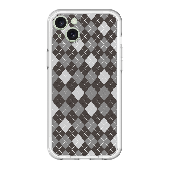 スリムプロテクションプレミアムケース［ Argyle - Black ］