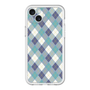 スリムプロテクションプレミアムケース［ Argyle - Blue ］