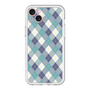 スリムプロテクションプレミアムケース［ Argyle - Blue ］