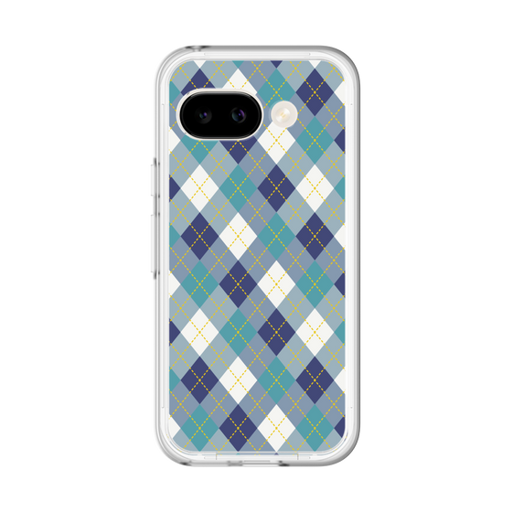 スリムプロテクションプレミアムケース［ Argyle - Blue ］
