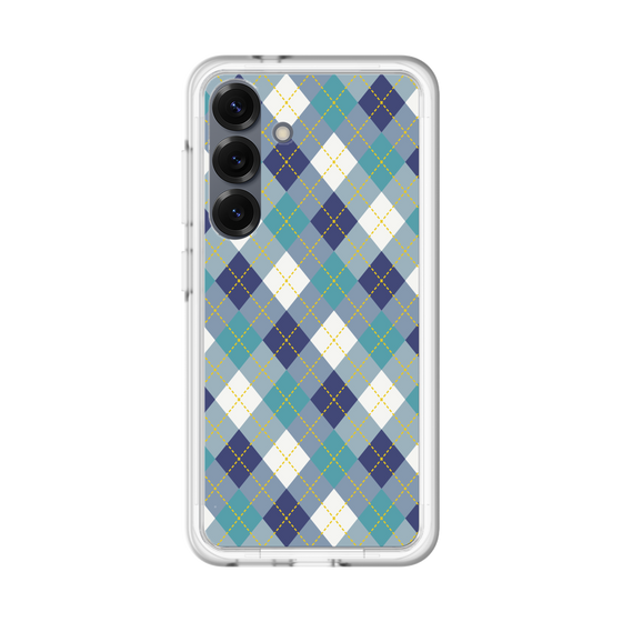 スリムプロテクションプレミアムケース［ Argyle - Blue ］