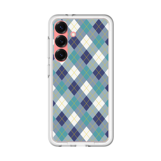 スリムプロテクションプレミアムケース［ Argyle - Blue ］