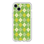 スリムプロテクションプレミアムケース［ Argyle - Green ］