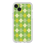 スリムプロテクションプレミアムケース［ Argyle - Green ］