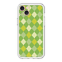 スリムプロテクションプレミアムケース［ Argyle - Green ］