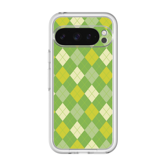 スリムプロテクションプレミアムケース［ Argyle - Green ］