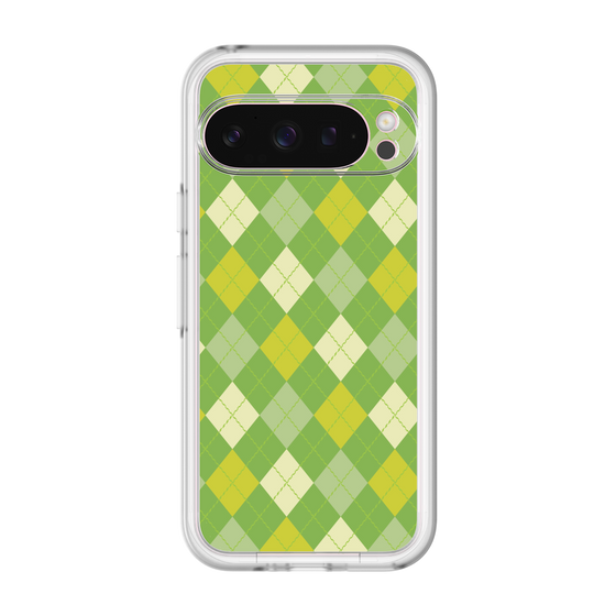 スリムプロテクションプレミアムケース［ Argyle - Green ］