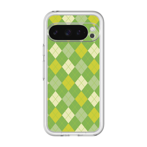 スリムプロテクションプレミアムケース［ Argyle - Green ］