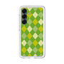 スリムプロテクションプレミアムケース［ Argyle - Green ］
