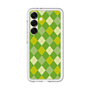 スリムプロテクションプレミアムケース［ Argyle - Green ］