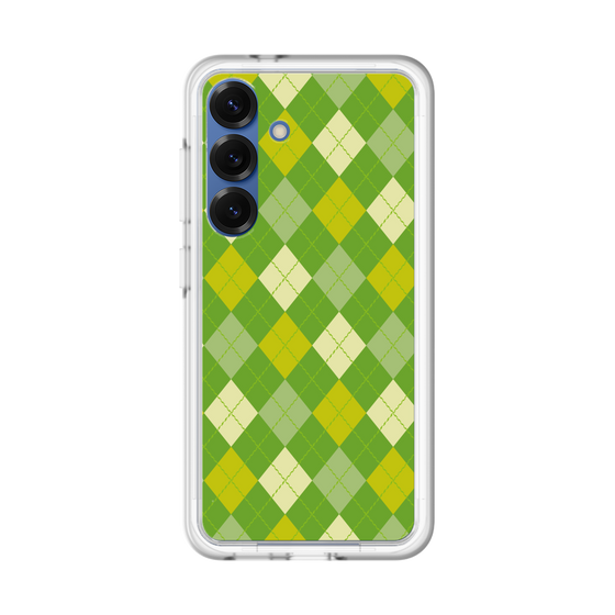 スリムプロテクションプレミアムケース［ Argyle - Green ］
