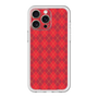 スリムプロテクションプレミアムケース［ Argyle - Red ］