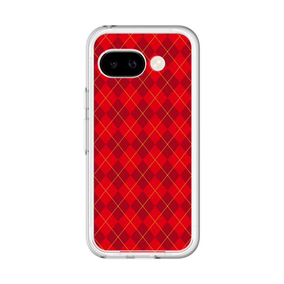 スリムプロテクションプレミアムケース［ Argyle - Red ］