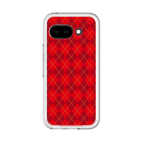 スリムプロテクションプレミアムケース［ Argyle - Red ］