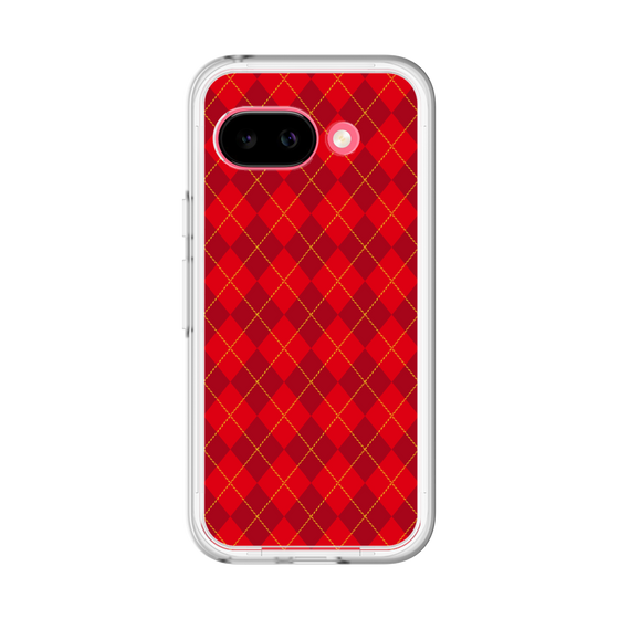 スリムプロテクションプレミアムケース［ Argyle - Red ］