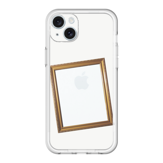 スリムプロテクションプレミアムケース［ Photo Frame - White ］