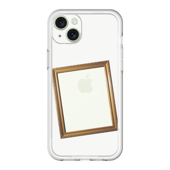 スリムプロテクションプレミアムケース［ Photo Frame - White ］