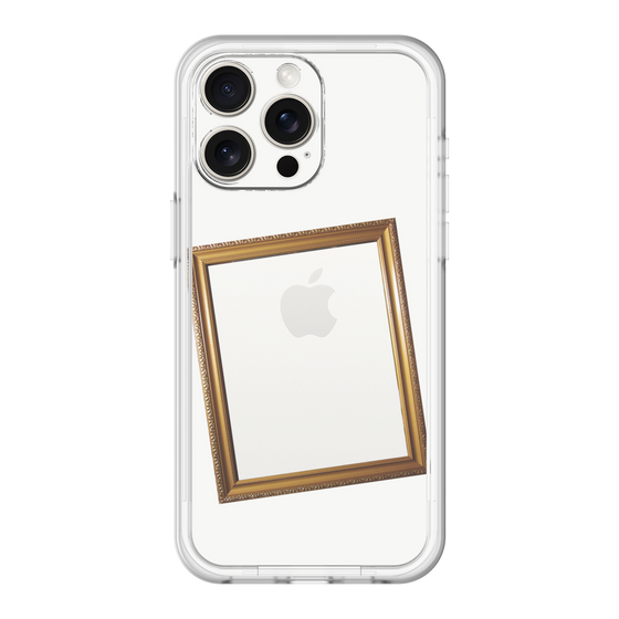 スリムプロテクションプレミアムケース［ Photo Frame - White ］