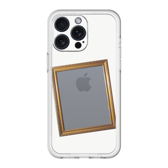 スリムプロテクションプレミアムケース［ Photo Frame - White ］