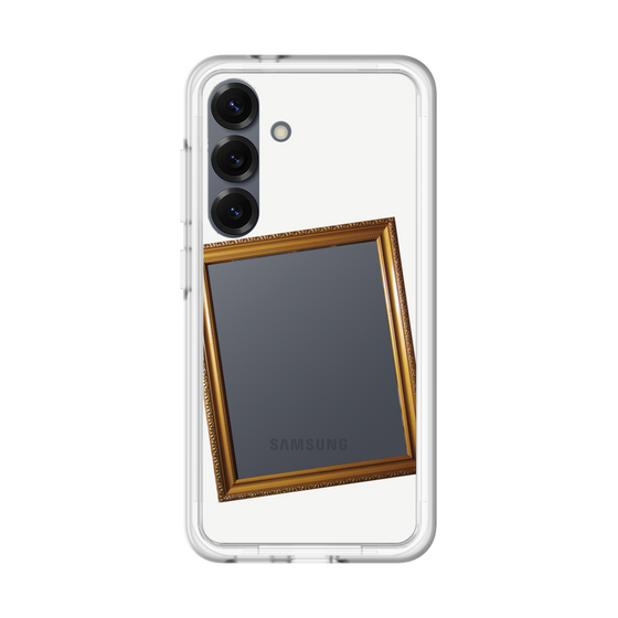 スリムプロテクションプレミアムケース［ Photo Frame - White ］