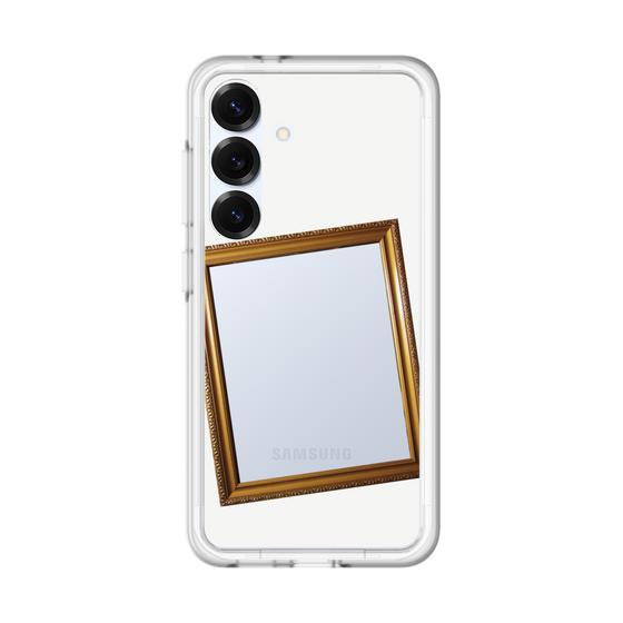 スリムプロテクションプレミアムケース［ Photo Frame - White ］
