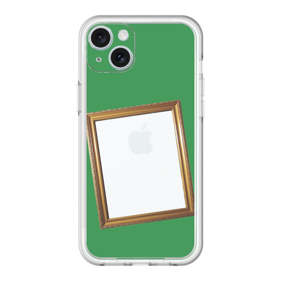 スリムプロテクションプレミアムケース［ Photo Frame - Green ］
