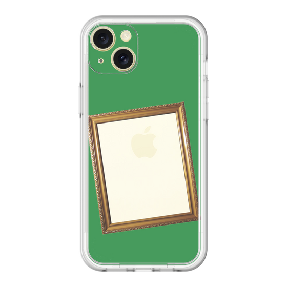 スリムプロテクションプレミアムケース［ Photo Frame - Green ］