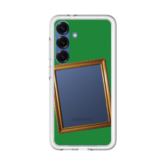 スリムプロテクションプレミアムケース［ Photo Frame - Green ］