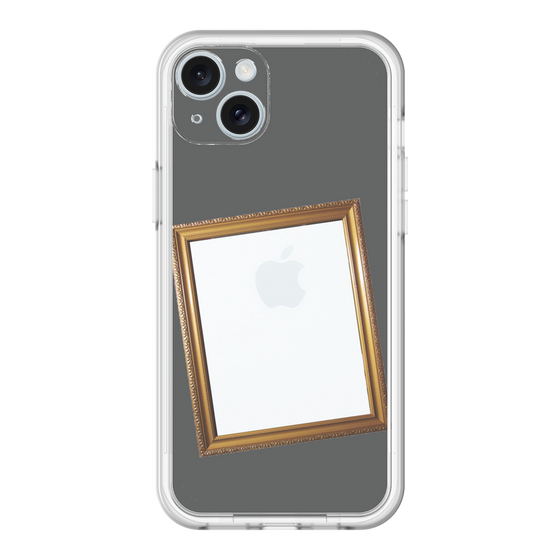 スリムプロテクションプレミアムケース［ Photo Frame - Gray ］