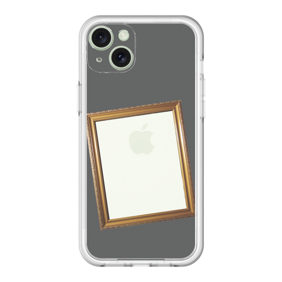 スリムプロテクションプレミアムケース［ Photo Frame - Gray ］