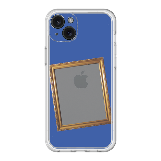 スリムプロテクションプレミアムケース［ Photo Frame - Blue ］