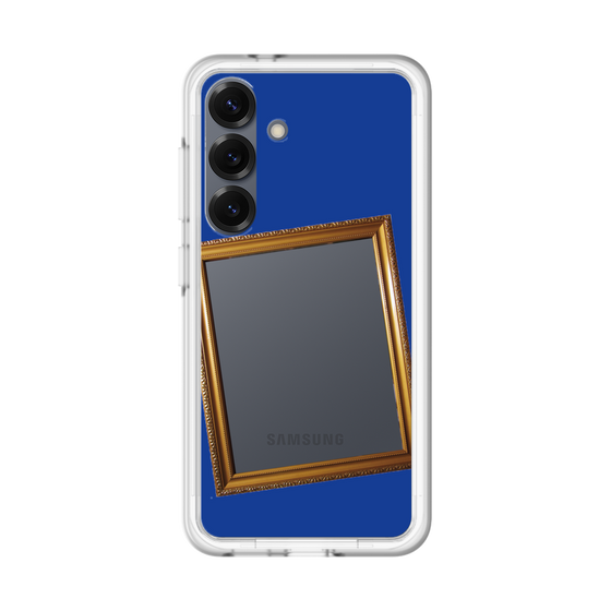 スリムプロテクションプレミアムケース［ Photo Frame - Blue ］