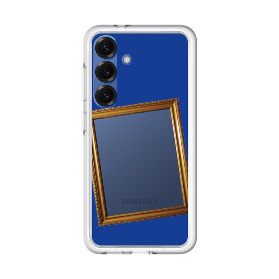 スリムプロテクションプレミアムケース［ Photo Frame - Blue ］