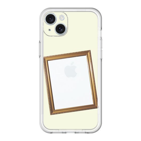 スリムプロテクションプレミアムケース［ Photo Frame - Ivory ］