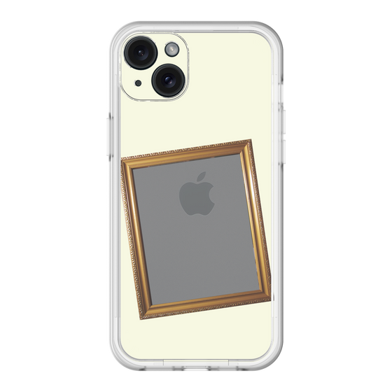 スリムプロテクションプレミアムケース［ Photo Frame - Ivory ］