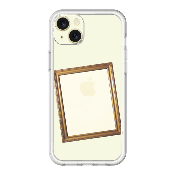 スリムプロテクションプレミアムケース［ Photo Frame - Ivory ］