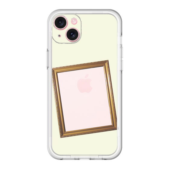 スリムプロテクションプレミアムケース［ Photo Frame - Ivory ］