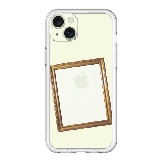 スリムプロテクションプレミアムケース［ Photo Frame - Ivory ］