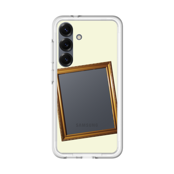 スリムプロテクションプレミアムケース［ Photo Frame - Ivory ］