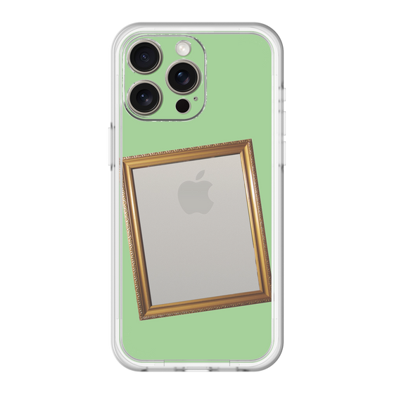 スリムプロテクションプレミアムケース［ Photo Frame - Light Green ］