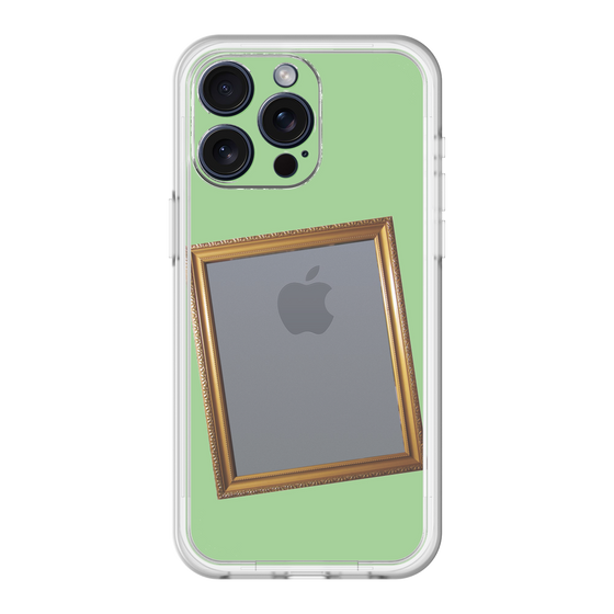 スリムプロテクションプレミアムケース［ Photo Frame - Light Green ］