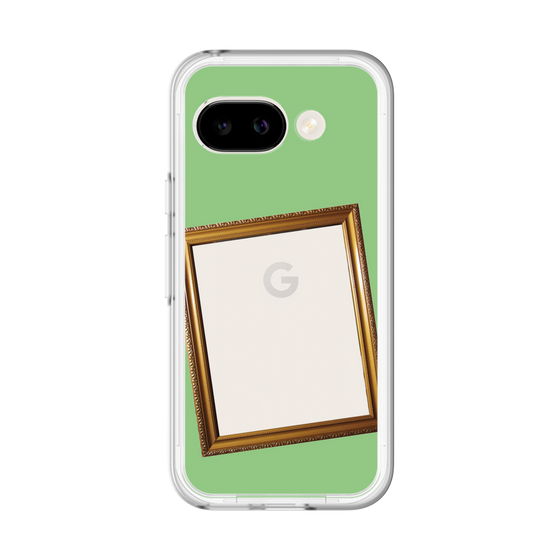 スリムプロテクションプレミアムケース［ Photo Frame - Light Green ］