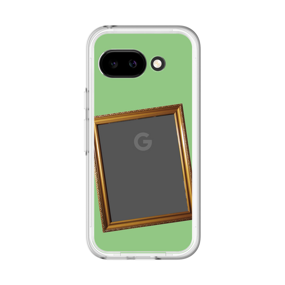 スリムプロテクションプレミアムケース［ Photo Frame - Light Green ］