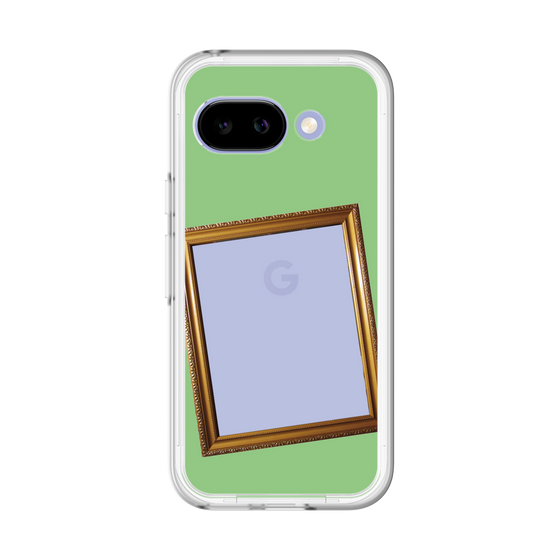 スリムプロテクションプレミアムケース［ Photo Frame - Light Green ］