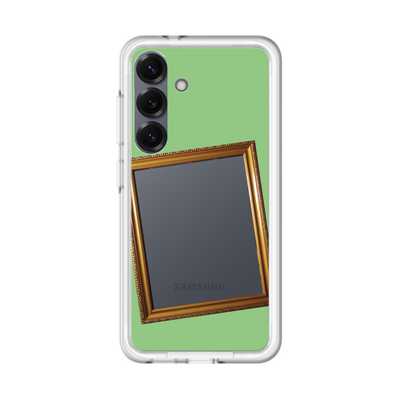 スリムプロテクションプレミアムケース［ Photo Frame - Light Green ］