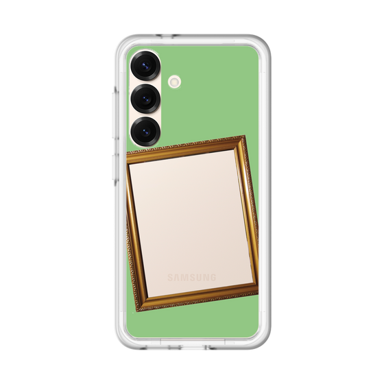 スリムプロテクションプレミアムケース［ Photo Frame - Light Green ］