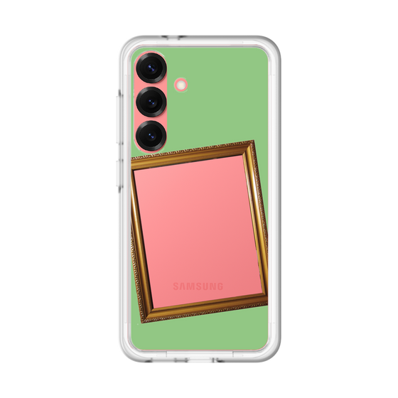 スリムプロテクションプレミアムケース［ Photo Frame - Light Green ］